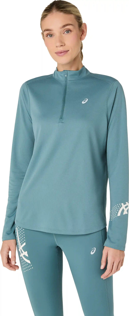 ICON LONG SLEEVE 1/2 ZIP TOP