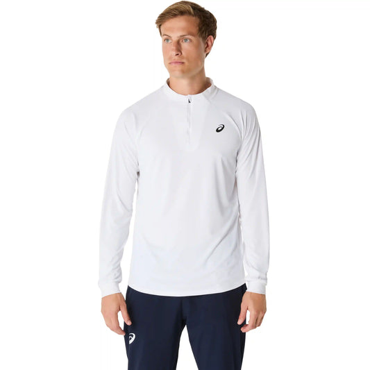 MATCH LONG SLEEVE 1/2 ZIP TOP